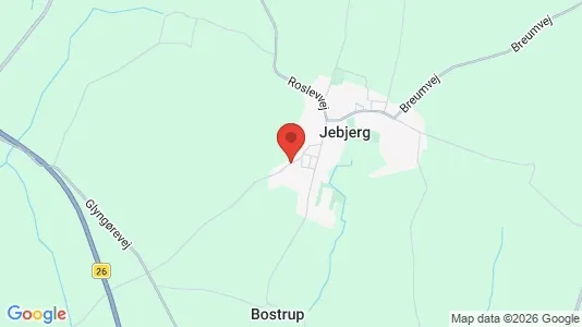 Rooms for rent i Frederiksberg - kort over placeringen