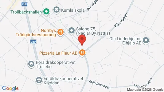 Apartments for rent i Tyresö - kort over placeringen