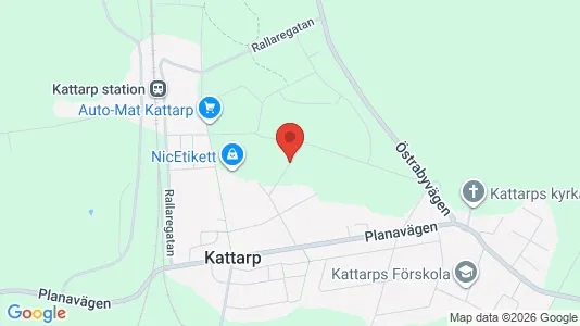 Rooms for rent i Helsingborg - kort over placeringen