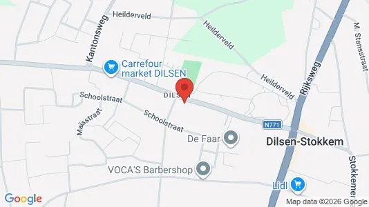 Apartments for rent i Dilsen-Stokkem - kort over placeringen