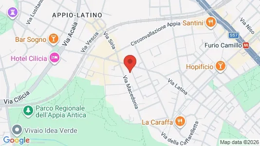 Rooms for rent i Roma Municipio VIII – Appia Antica - kort over placeringen