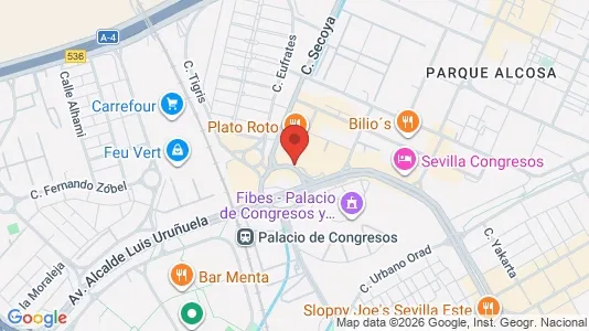 Apartments for rent i Aeropuerto San Pablo - kort over placeringen