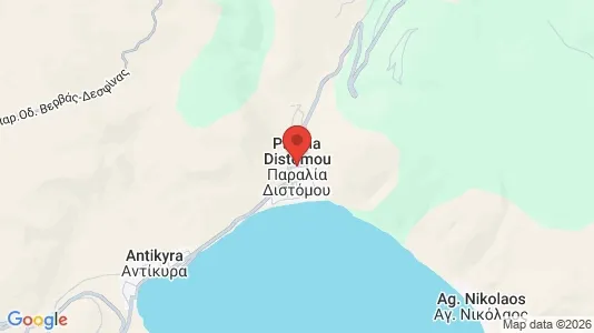Apartments for rent i Distomo-Arachova-Antikyra - kort over placeringen