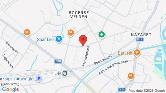 Apartments for rent i Lier - kort over placeringen