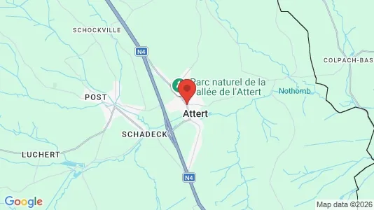 Apartments for rent i Attert - kort over placeringen