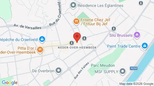 Apartments for rent i Stad Brussel - kort over placeringen