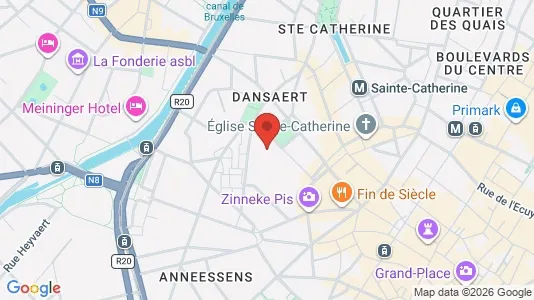 Apartments for rent i Stad Brussel - kort over placeringen
