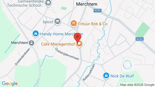 Apartments for rent i Merchtem - kort over placeringen