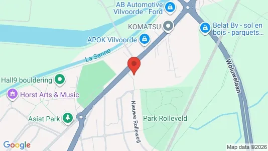Apartments for rent i Vilvoorde - kort over placeringen