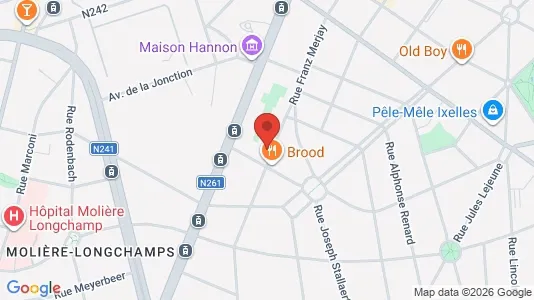 Apartments for rent i Brussels Elsene - kort over placeringen