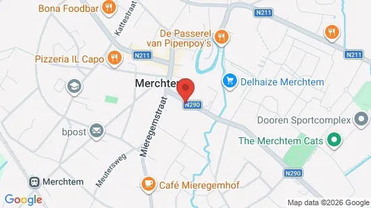 Apartments for rent i Merchtem - kort over placeringen