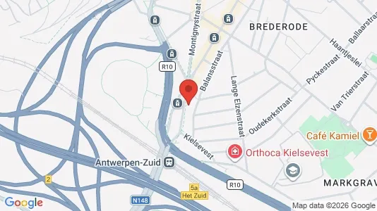 Apartments for rent i Stad Antwerp - kort over placeringen
