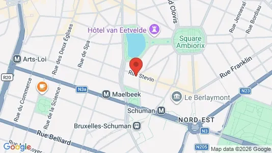 Apartments for rent i Stad Brussel - kort over placeringen