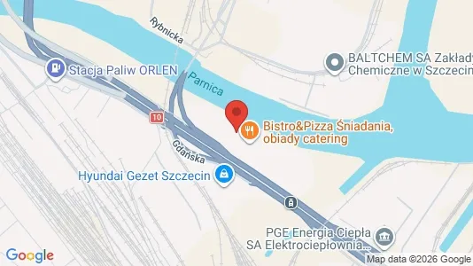 Rooms for rent i Szczecin - kort over placeringen