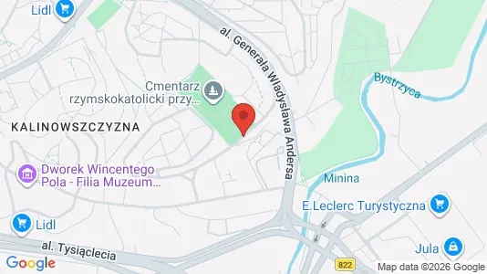 Rooms for rent i Lublin - kort over placeringen