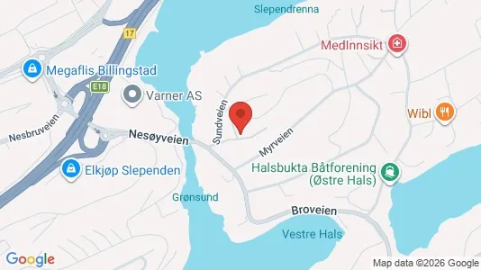 Rooms for rent i Asker - kort over placeringen