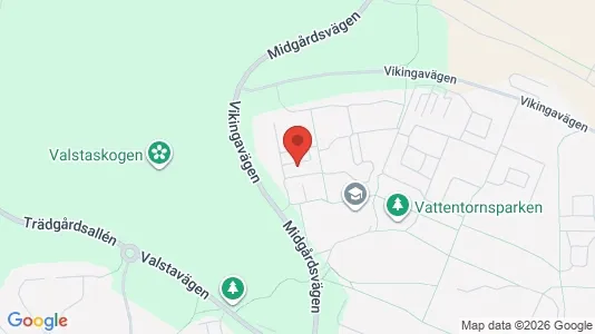 Rooms for rent i Sigtuna - kort over placeringen