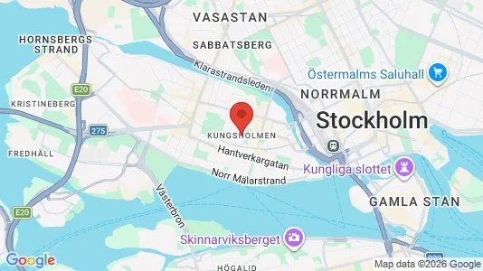 Apartments for rent i Kungsholmen - kort over placeringen