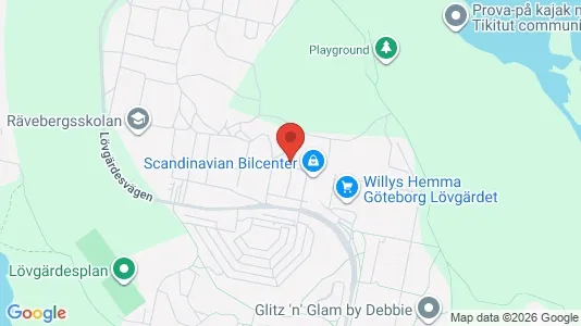Apartments for rent i Angered - kort over placeringen