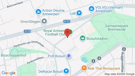 Apartments for rent i Antwerp Ekeren - kort over placeringen