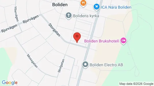 Apartments for rent i Skellefteå - kort over placeringen