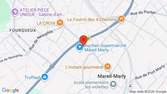 Apartments for rent i Saint-Germain-en-Laye - kort over placeringen
