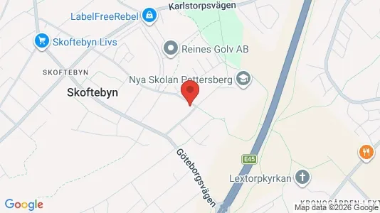 Apartments for rent i Trollhättan - kort over placeringen