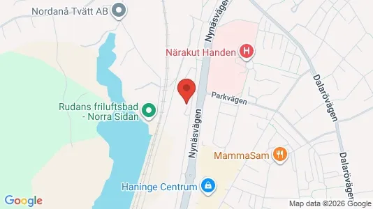 Apartments for rent i Haninge - kort over placeringen