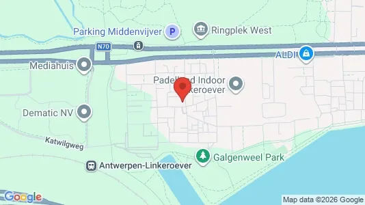 Apartments for rent i Stad Antwerp - kort over placeringen