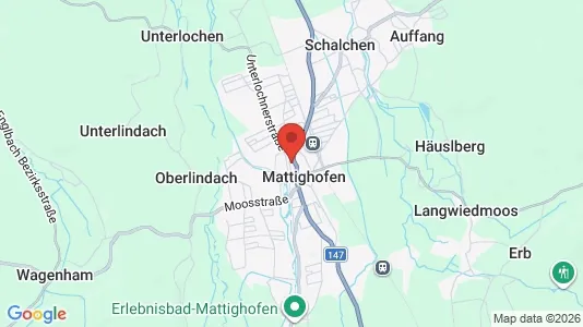 Apartments for rent i Mattighofen - kort over placeringen