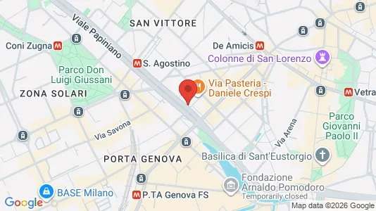Apartments for rent i Milano Zona 1 - Centro storico - kort over placeringen