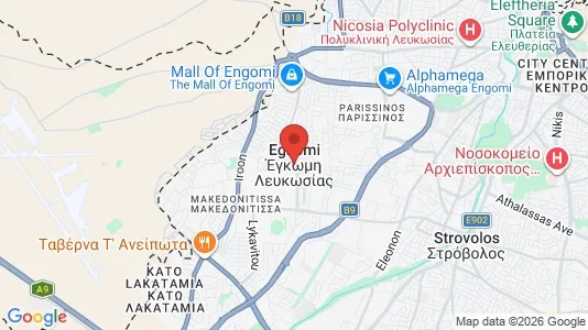 Houses for rent in Nicosia Egkomi - Photo from Google Street View