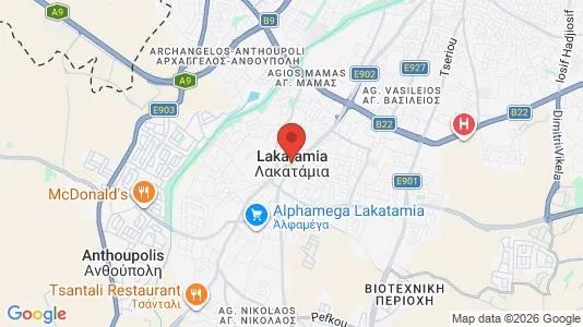 Houses for rent in Nicosia Lakatameia - Photo from Google Street View