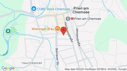 Apartments for rent i Rosenheim - kort over placeringen