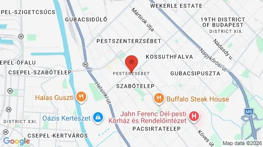 Apartments for rent in Budapest Pesterzsébet - Photo from Google Street View