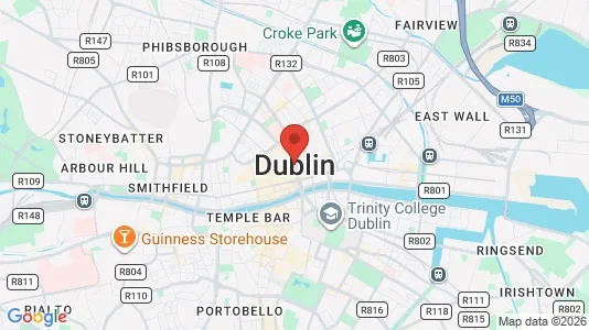 Houses for rent i Dublin 9 - kort over placeringen