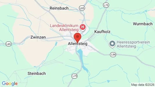 Apartments for rent i Allentsteig - kort over placeringen