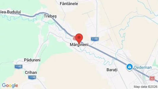 Apartments for rent in Mărgineni - Photo from Google Street View