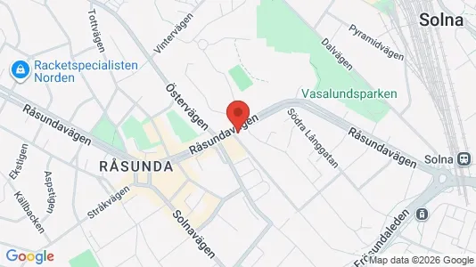 Apartments for rent i Solna - kort over placeringen
