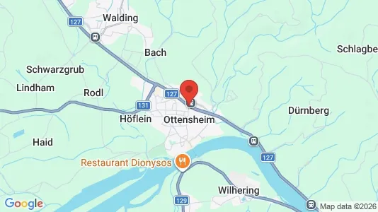Houses for rent i Ottensheim - kort over placeringen