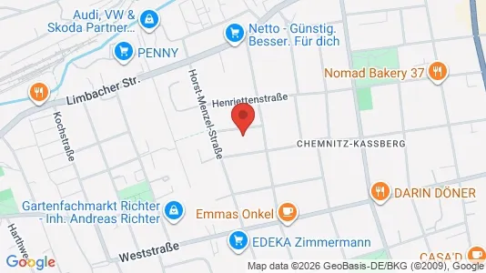 Apartments for rent in Chemnitz - Photo from Google Street View