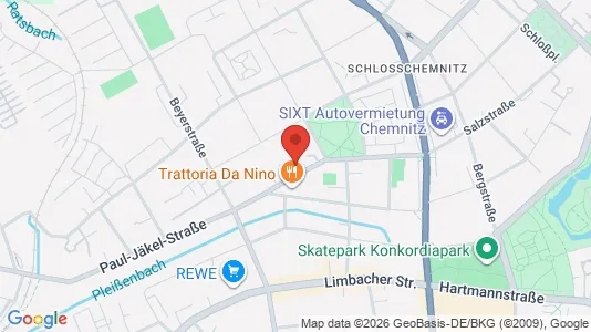 Apartments for rent in Chemnitz - Photo from Google Street View