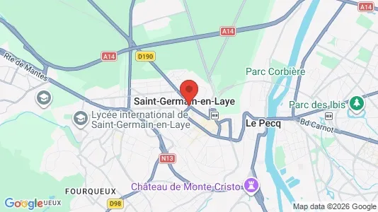 Apartments for rent in Saint-Germain-en-Laye - Photo from Google Street View