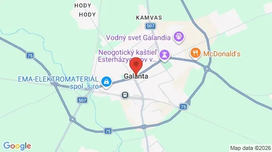 Apartments for rent in Galanta - Photo from Google Street View