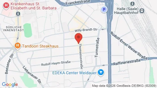 Apartments for rent in Halle (Saale) - Photo from Google Street View