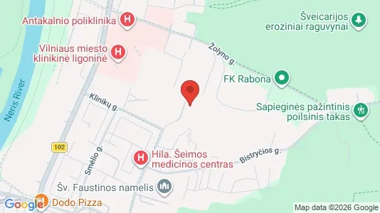 Apartments for rent in Vilnius Antakalnis - Photo from Google Street View
