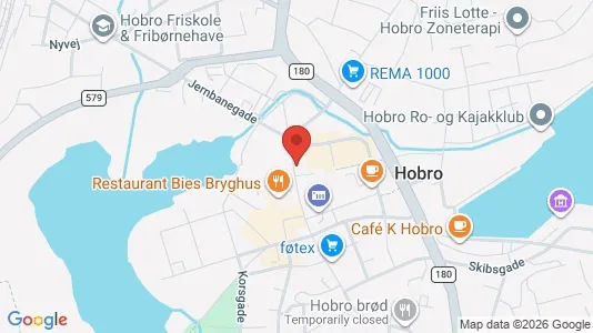 Apartments for rent i Hobro - kort over placeringen