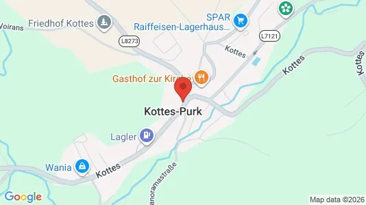 Apartments for rent i Kottes-Purk - kort over placeringen