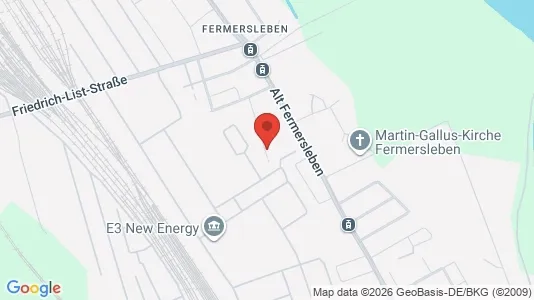 Apartments for rent i Magdeburg - kort over placeringen