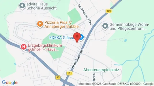 Apartments for rent in Erzgebirgskreis - Photo from Google Street View